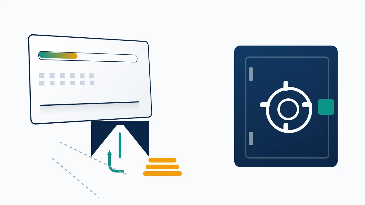 Concept illustration exposing a youtube mass report tool as a scam dashboard that charges a fee for a ban it cannot deliver.